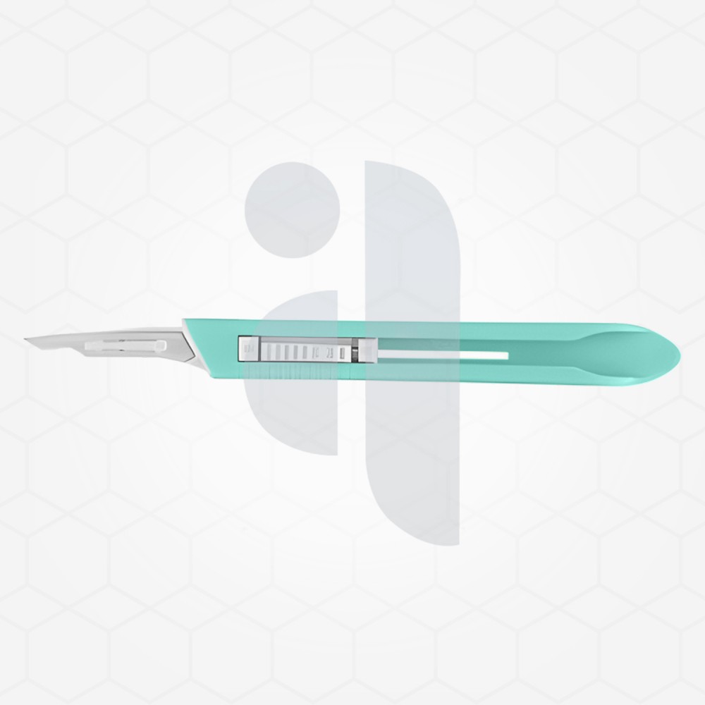 Stainless steel surgical safety blades, #15