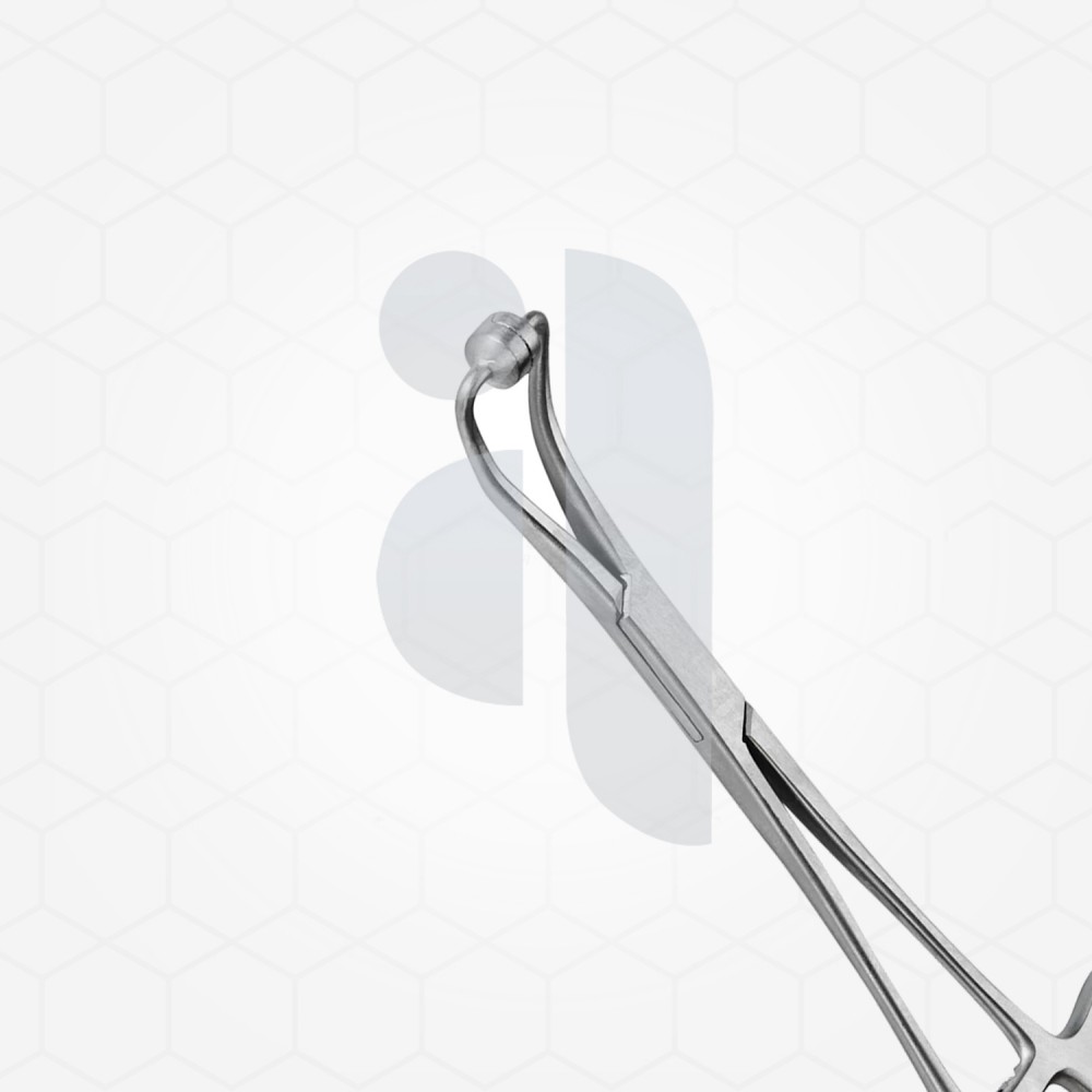 Hoff non-perforating towel clamp