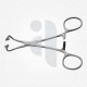 Non-perforating towel clamp forceps