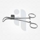 Tubing towel clamp forceps