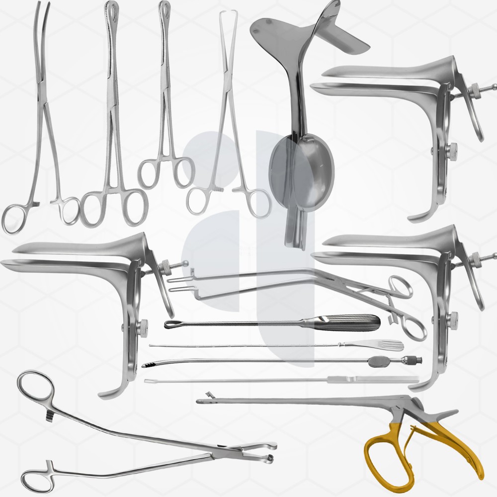 Gynecological Biopsy Set Large Gynecological Biopsy Set Large