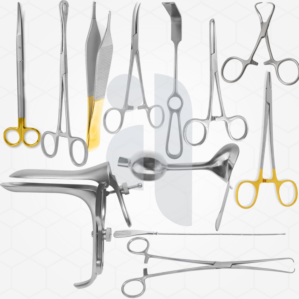 Gynecological Laparoscopy Set