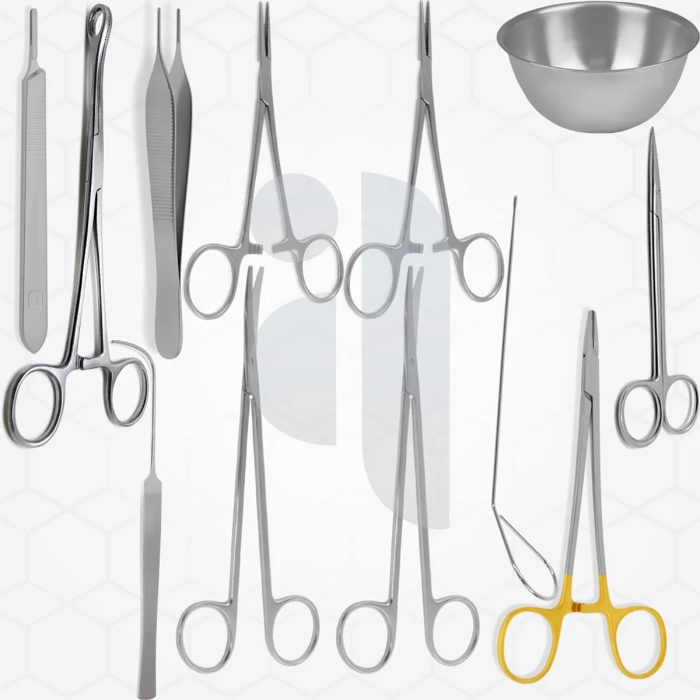 Catheterization Instrument Umbilical Catheterization Set | AzeeMed Instruments
